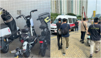 警方严厉打击东涌区内电动自行车滑板车 三日内拘21人