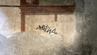 2000年意大利古蹟墙上签名涂鸦！ 荷兰男子下场曝光