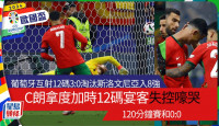 欧国杯｜C朗拿度加时射失12码嚎哭 葡萄牙互射12码3:0险胜斯洛文尼亚晋级8强