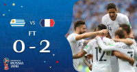 【世界盃】法國2：0烏拉圭強勢進四強
