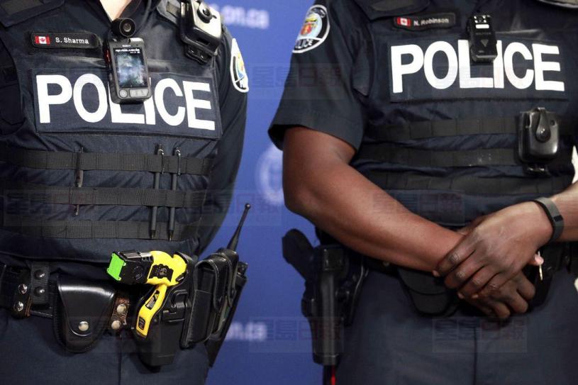 多伦多警方公布了使用随身摄录器的指引。资料图片