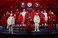【有片】北京冬奧開幕式團隊制服 加拿大代表由頭紅到落腳