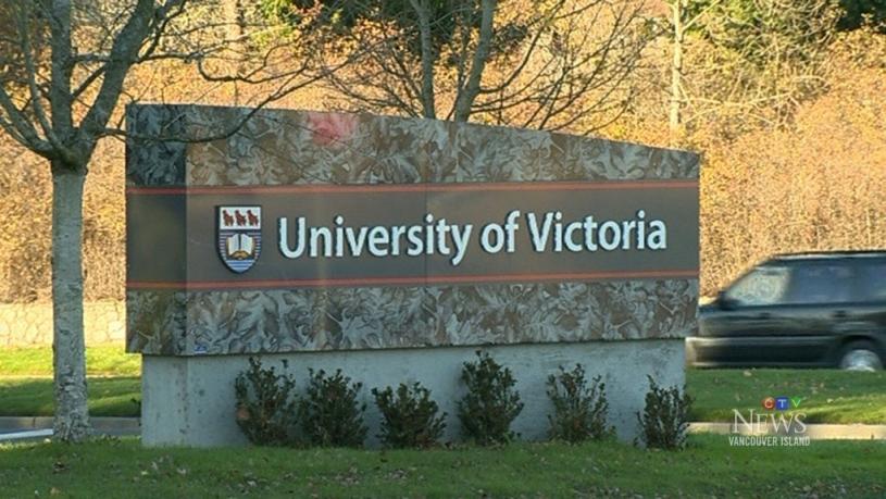 UVic宣布取消所有线下考试。CTV资料图
