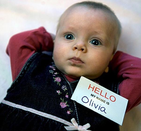 2021年，奥利维亚仍是卑诗省出生宝宝最受欢迎的起名。星报资料图