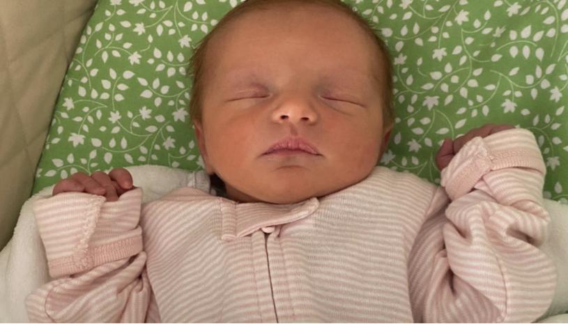 奧德協助接生的女寶寶奧登。   CTV圖片