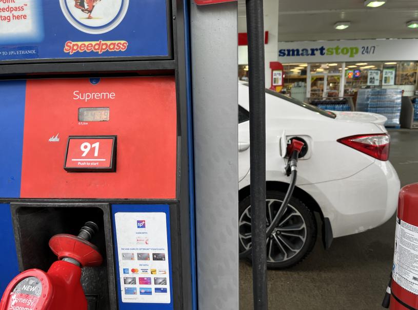 大溫汽油零售價再創下歷史新高。星島記者攝