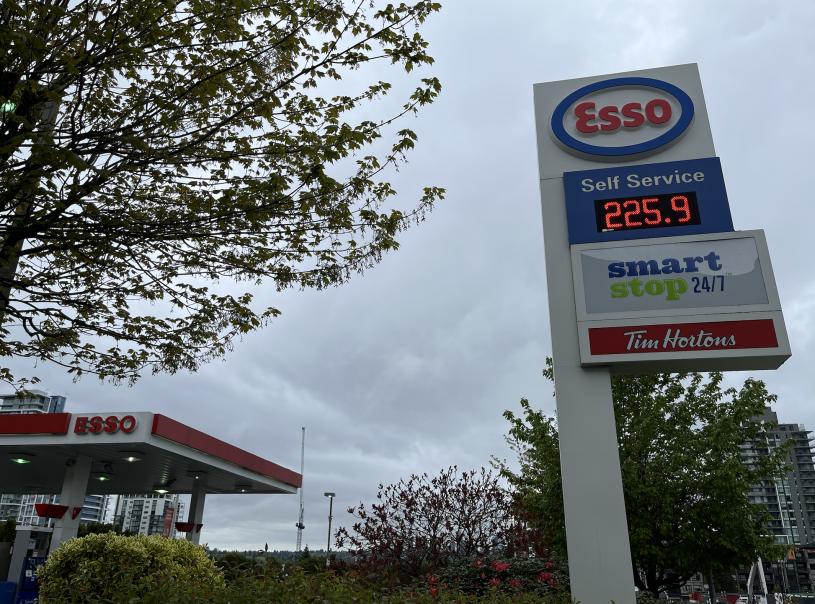 加拿大天然氣價格一直在攀升。星島記者攝