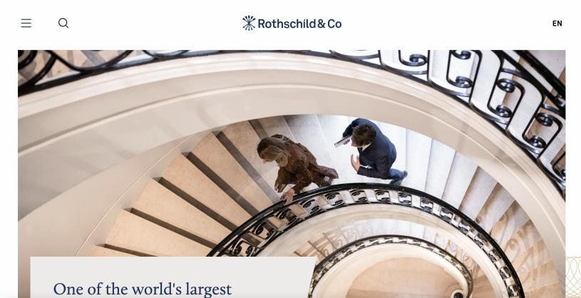 總部位於巴黎的Rothschild & Co擴大其加拿大業務，聘請皇家銀行高管領導全國業務。網上圖片