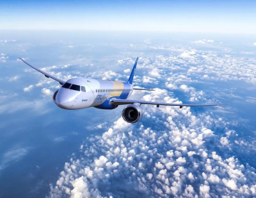 波特航空公司增购20架Embraer E195-E2客机。加通社资料图片