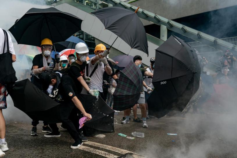 2019年中的香港騷亂，至今仍令很多人記憶猶新。星報資料圖片
