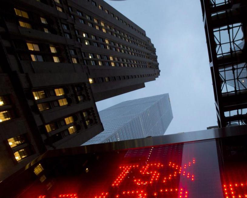 加拿大股市周三大幅上升。星报资料图片