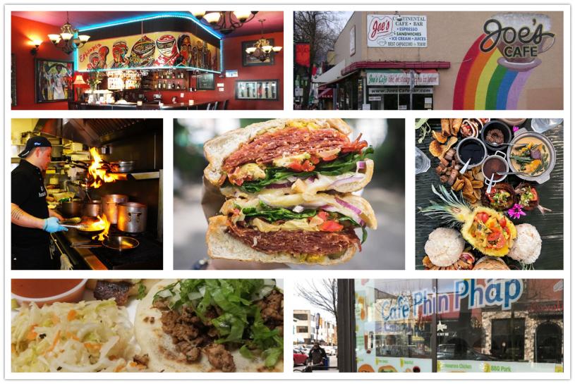 【好去处】温哥华商业大道金马素街 多元文化的美食天堂