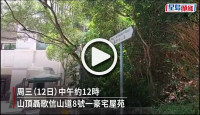 (視頻)山頂聶歌信山道豪宅被爆竊 保安發現報警求助