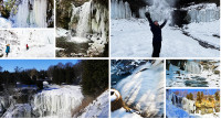 【好去处】探索冬季瀑布打卡热点 多伦多近郊壮观结冰瀑布