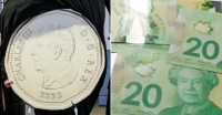 20元新鈔將轉用垂直設計 查理斯肖像登加元鈔票須再等三年
