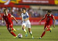 女足世盃中國8強止步
