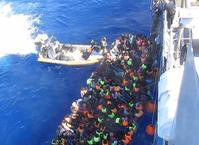 利比亚难民船沉没55人丧生