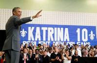 卡特里娜10周年　奥巴马赞新奥尔良树典范　