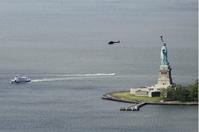 空中暢遊紐約　教宗俯瞰自由神像受感動
