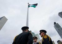联合国首度升起巴勒坦斯旗