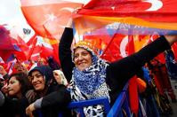 土耳其大選　執政黨支持率突急升