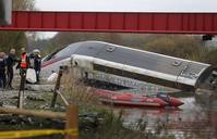 法國高速列車出軌5死7傷