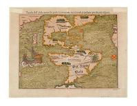 16世紀中全美洲地圖　太平洋以拉丁文命名