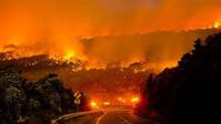 澳洲大洋路山火　烧毁房屋增至逾百间