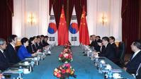 中韓元首會面談朝鮮半島形勢