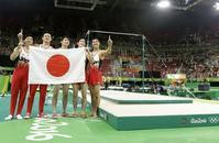 【里约奥运】日本体操男团封王 中国摘铜