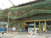 北京工地棚架被吹塌　2人受輕傷