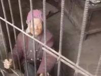 92岁婆婆遭关进猪笼生活　儿子媳妇辩称“她自愿搬去住”