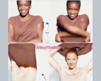 黑人女模脱衣“漂白” 多芬广告被轰歧视