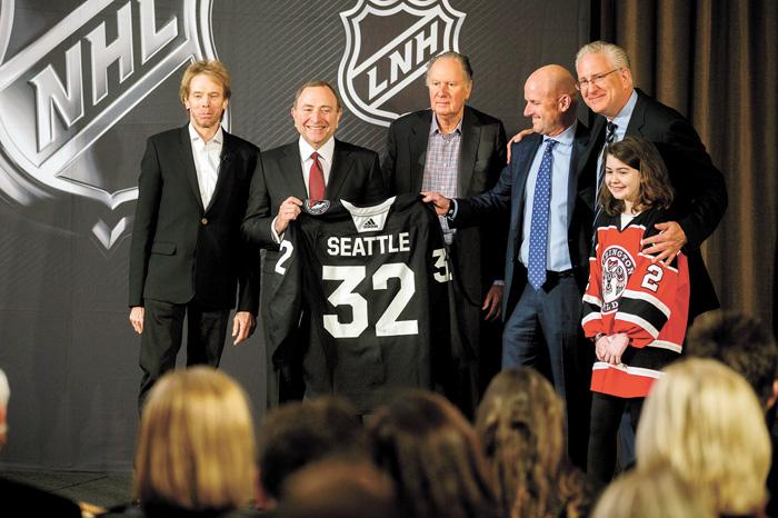 NHL第32支球隊，將來自西雅圖。美聯社