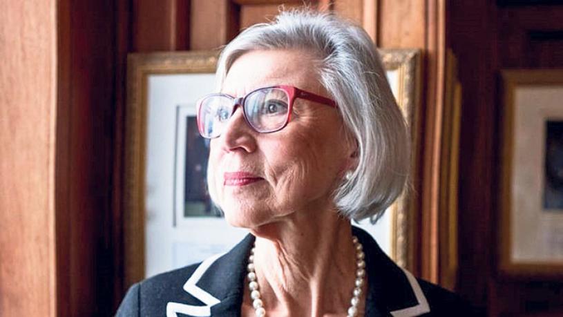加拿大最高法院前首席法官麥嘉琳(Beverley McLachlin,圖)