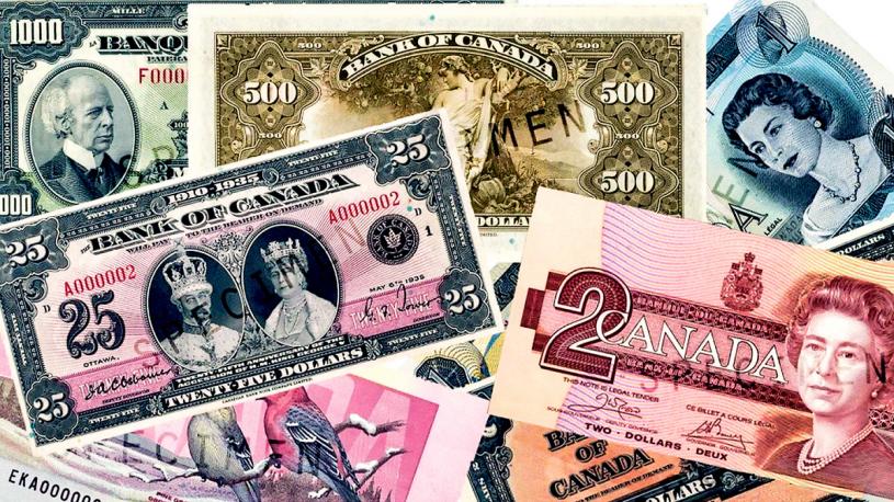 ■加國將終止使用早年發行的5種舊紙鈔。 央行網站