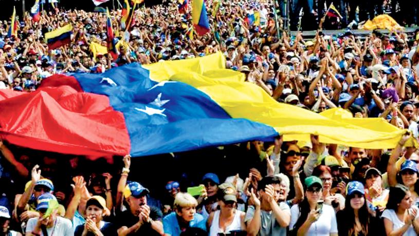 ■委内瑞拉正处政治危机，已有300万人逃离该国。Global News