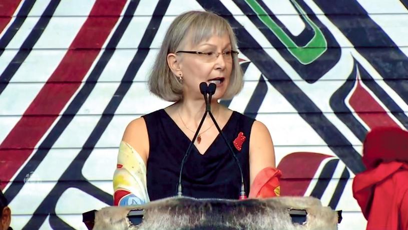 ■马布勒指，必须透过立法，来终止原住民妇女遭到杀害暴力对待的恶性循环。CBC