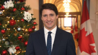 【视频】杜鲁多致圣诞贺词 望加拿大人守望相助