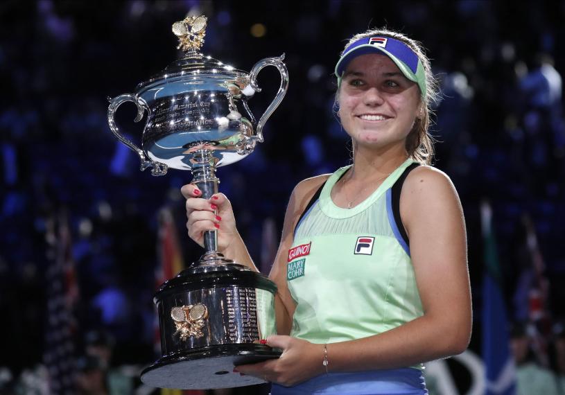 基宁反胜梅古露莎 舒娃后最年轻澳网女单冠军