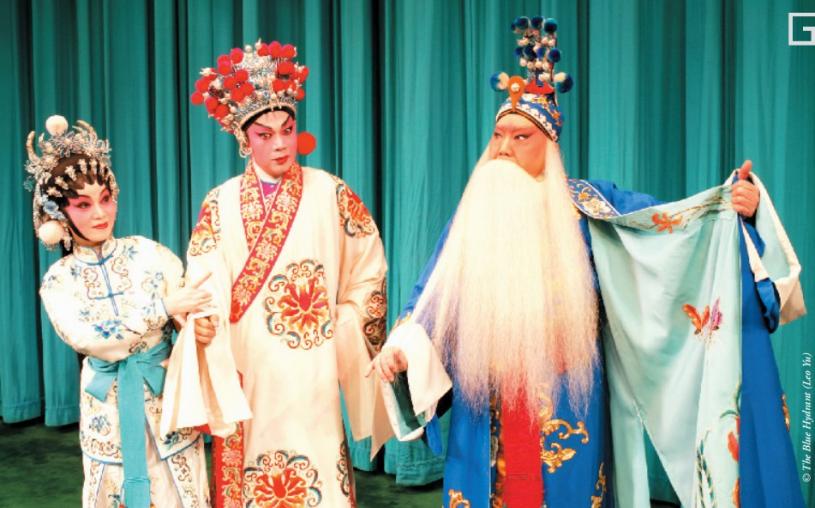 尤聲普與羅家英和尹飛燕是在香港藝術節合演《盜御馬》。