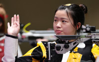 【東京奧運】中國代表團第一金 楊倩女子10米氣步槍封后