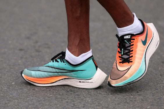 ■Vaporflys鞋款为奥运长跑者添了助力。路透社