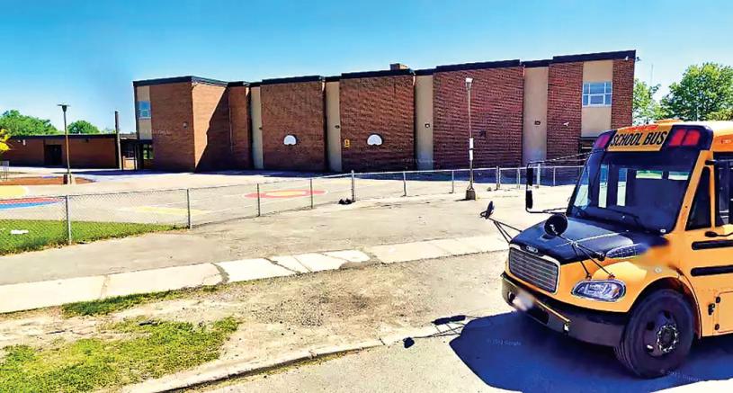 ■格林霍姆初中是多倫多最多學生染疫的學校。Google Maps