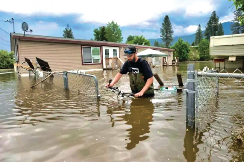 ■洪水導致的損失可能十分巨大。CBC

