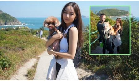 李靜儀請馴犬師一同行山調教愛犬撩事鬥非性格 李靜儀請馴犬師一同行山調教愛犬撩事鬥非性格