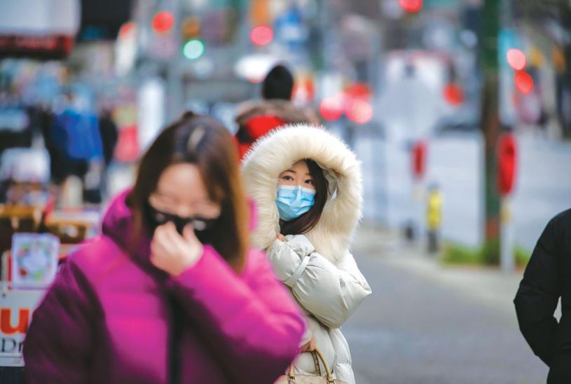 ■联邦卫生官建议国民配戴医用口罩和N95口罩防变种病毒。加通社
