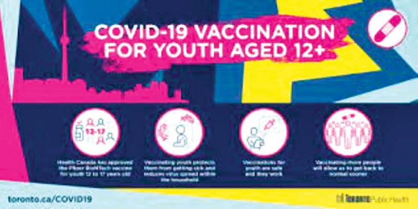 ■多倫多市府鼓勵5至11歲的孩子接受新冠疫苗。多市府