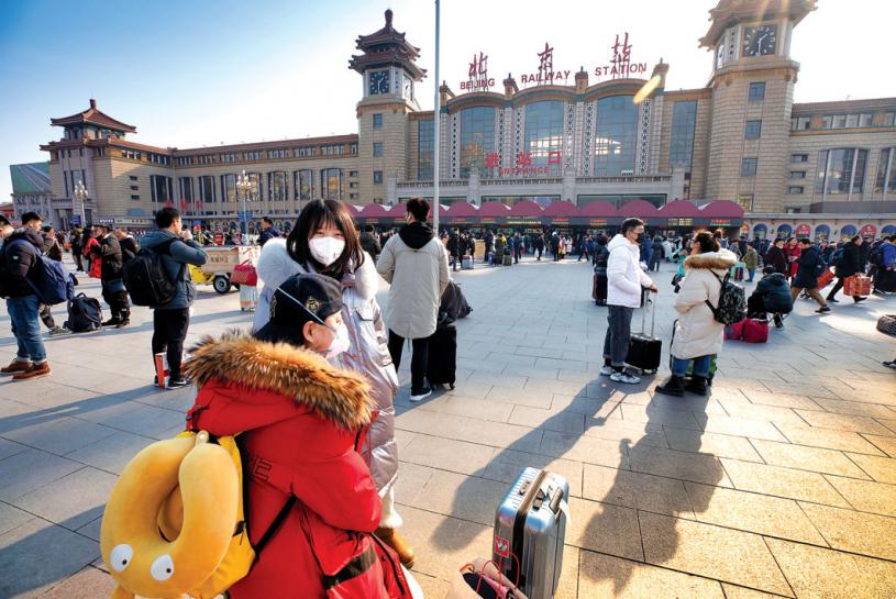 北京上周六證實，當地一名婦女感染奧密克戎。 CBC