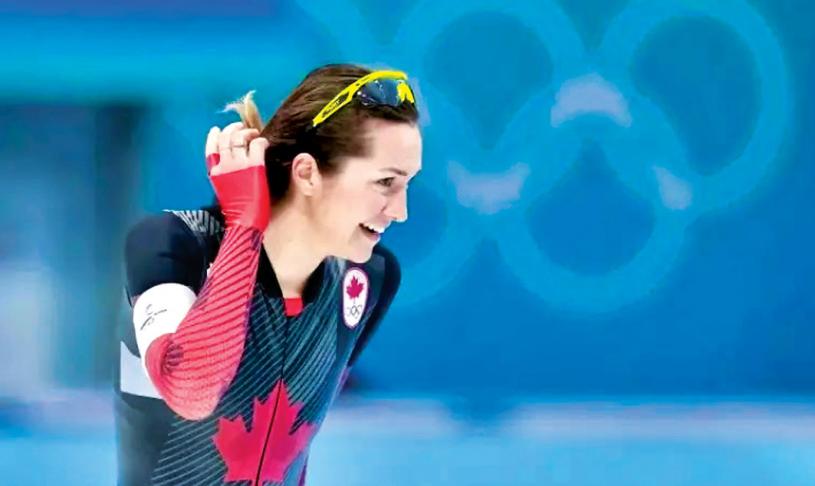 ■速滑女將韋德曼獲委以重任，在冬奧閉幕禮中擔當本國的旗手。 加通社
